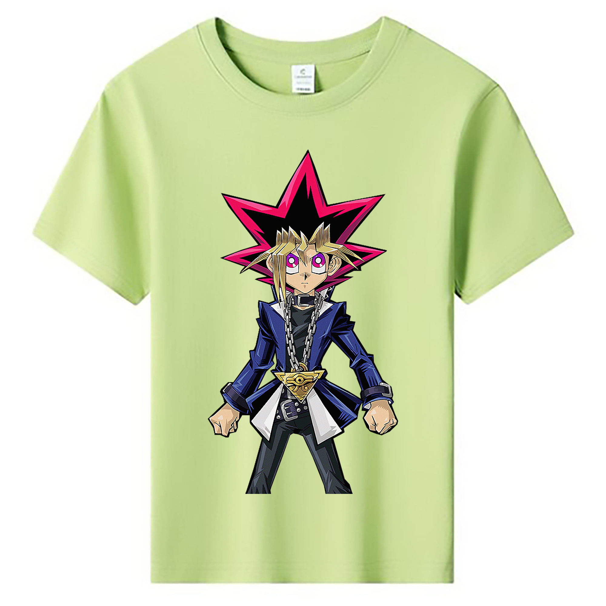 （画像用） 遊☆戯☆王 Yu-Gi-Oh! 綿100％キッズTシャツ（フロントプリント）
